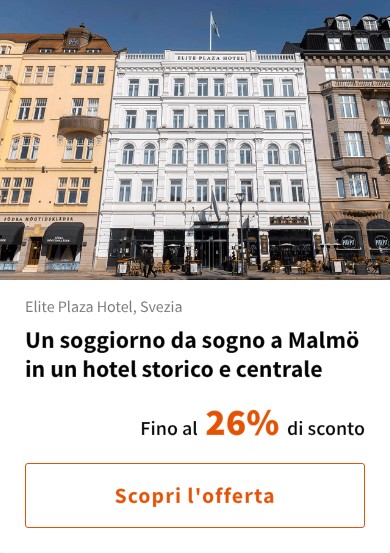 Un soggiorno da sogno a Malmö in un hotel storico e centrale