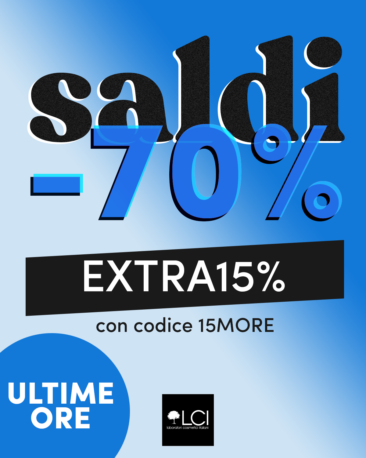 Extra 15% codice 15MORE