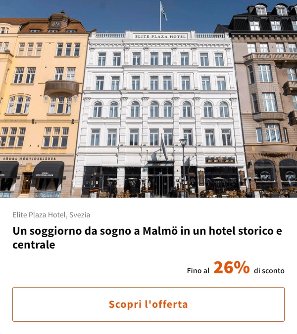 Un soggiorno da sogno a Malmö in un hotel storico e centrale