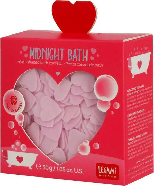Legami Coriandoli Di Sapone Da Bagno A Forma Di Cuore Legami Coriandoli San Valentino