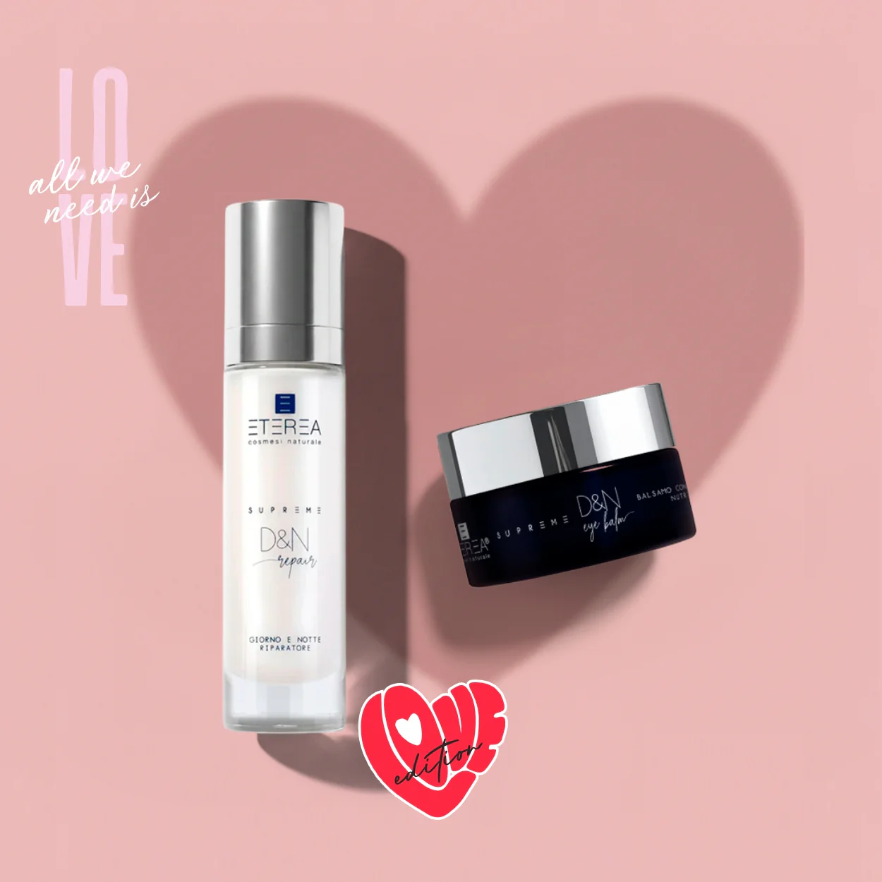 Image of COMBO RIPARATRICE CALMANTE LOVE EDITION