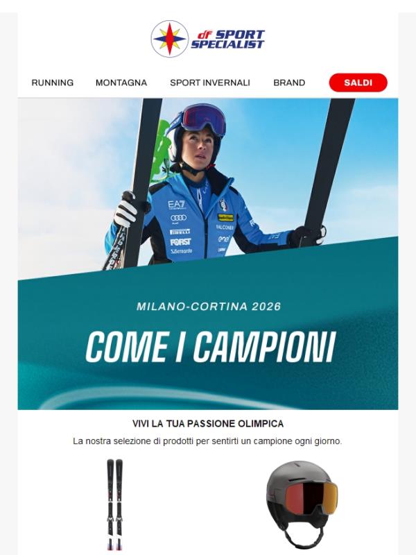 Vivi la tua passione Olimpica🏅