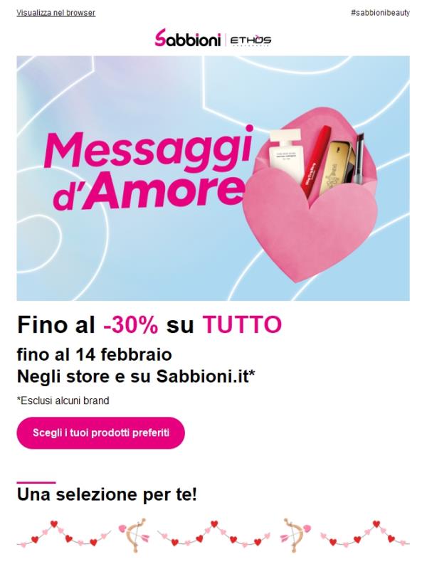 Dedica un messaggio d’amore 💌