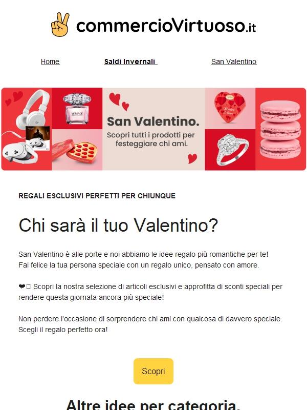 Chi sarà il tuo Valentino?