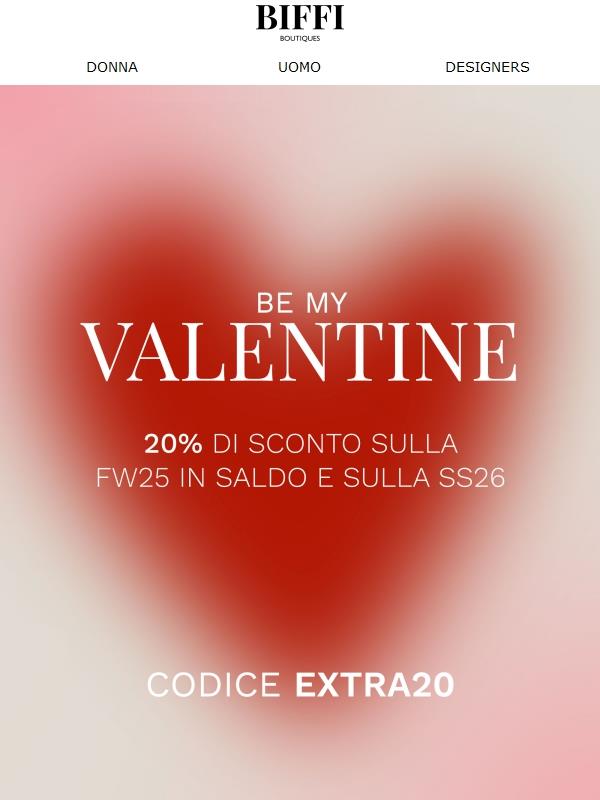 Rendi indimenticabile questo San Valentino ❤️