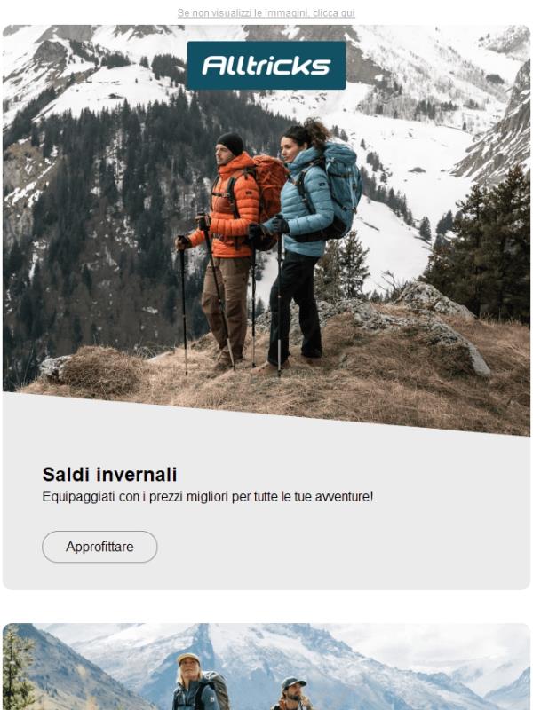 Saldi Outdoor: equipaggiati al miglior prezzo!