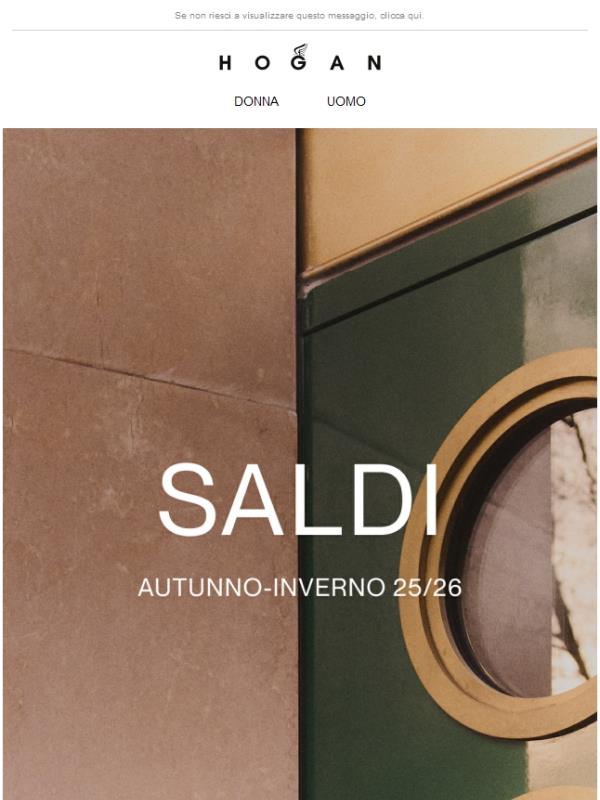 Saldi Hogan | Ultimi giorni