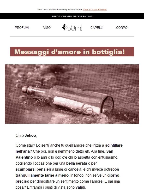 Jekoo, un messaggio in bottiglia è la risposta!💖