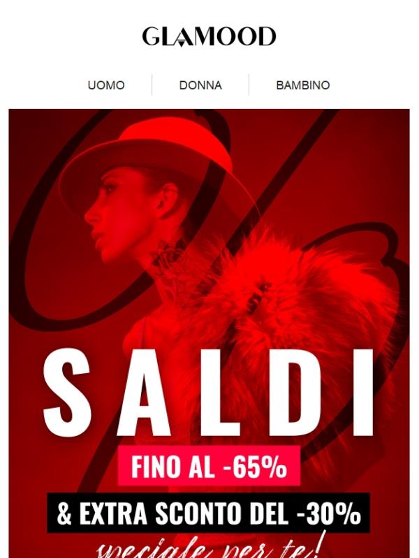 SALDI A/I Esclusivi: -30% EXTRA al Checkout con Codice Promo EXTRA30