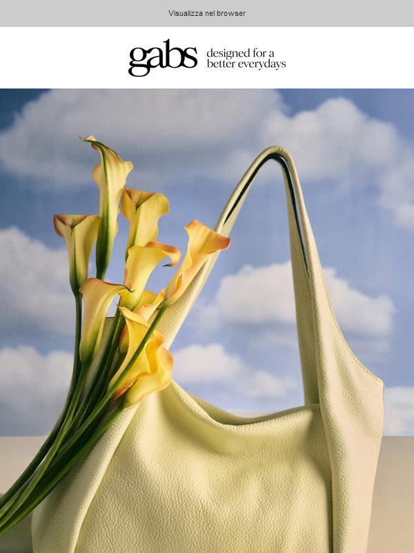 Nuova collezione Gabs SS26: ogni giorno, la borsa giusta