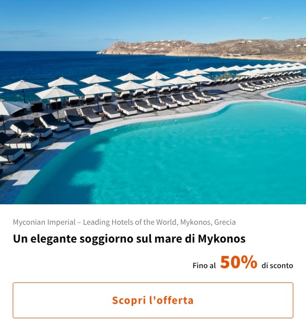 Un elegante soggiorno sul mare di Mykonos