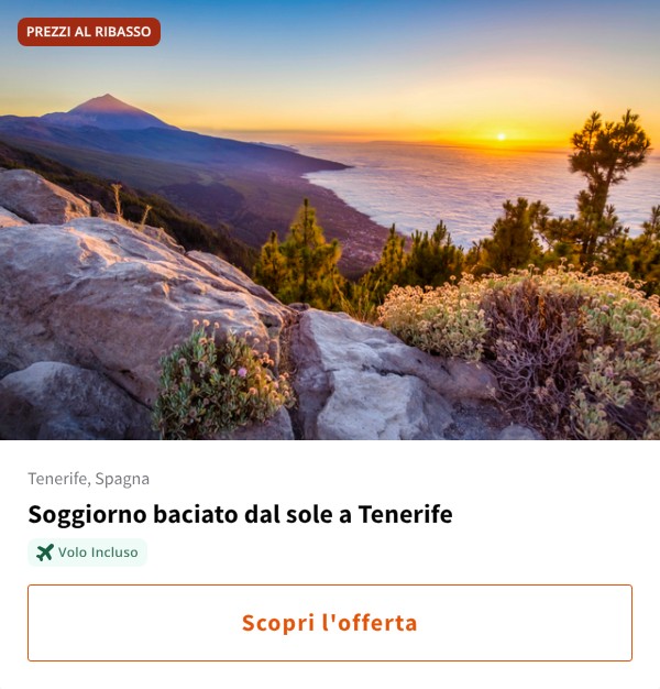 Soggiorno baciato dal sole a Tenerife