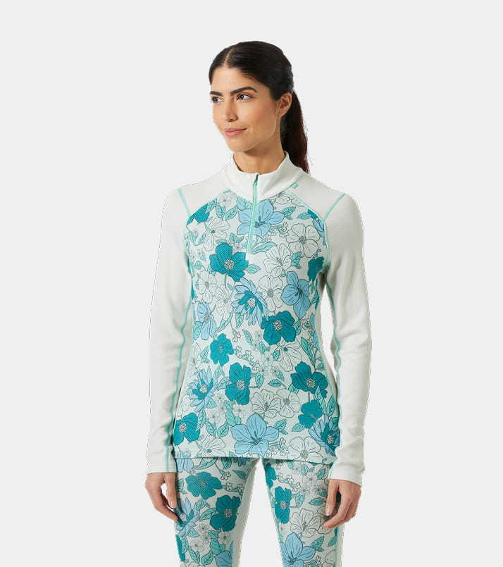 Women's LIFA® Merino Midweight Graphic Half-Zip Base Layer