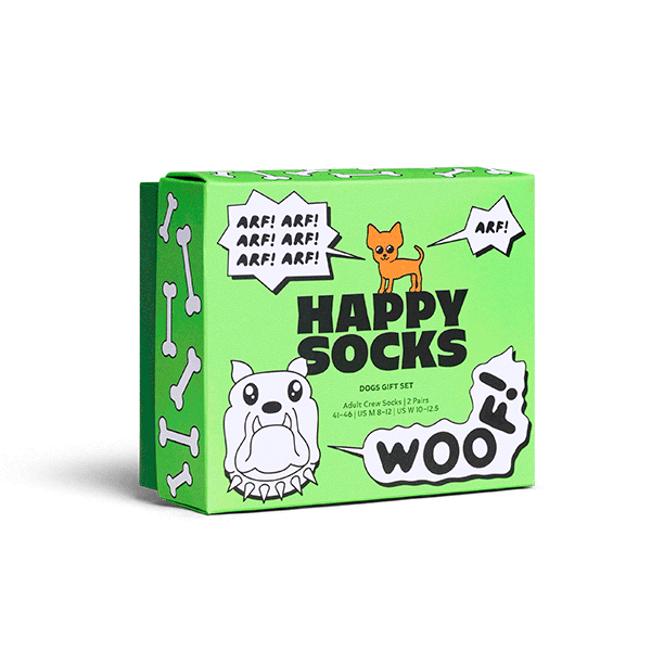 2-Pack Dogs Socks Gift Set