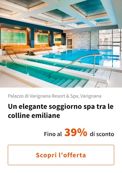 Un elegante soggiorno spa tra le colline emiliane