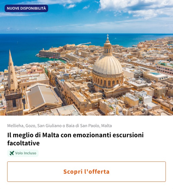 Il meglio di Malta con emozionanti escursioni facoltative