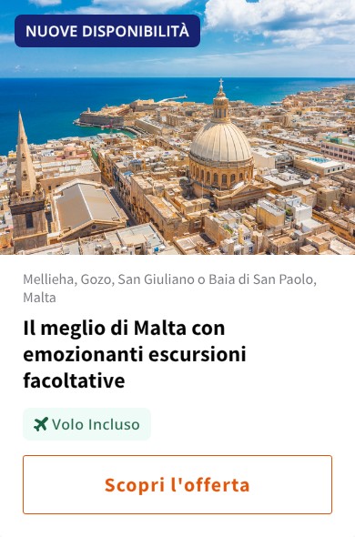Il meglio di Malta con emozionanti escursioni facoltative