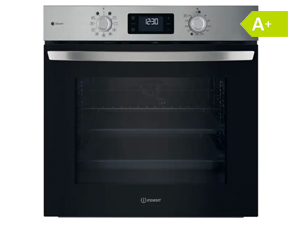 Indesit IO 258HS B forno da incasso multifunzione Inox 11Funzioni totali classe A+ 71Lt Funzione Vapore, Idrolisi