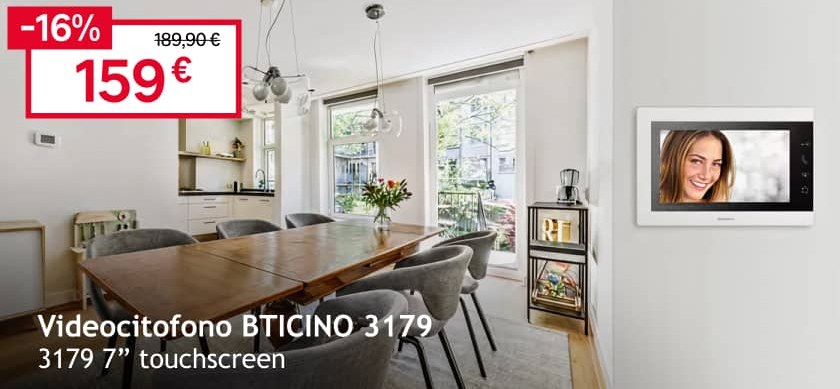 scopri il prodotto videocitofono bticino 3179