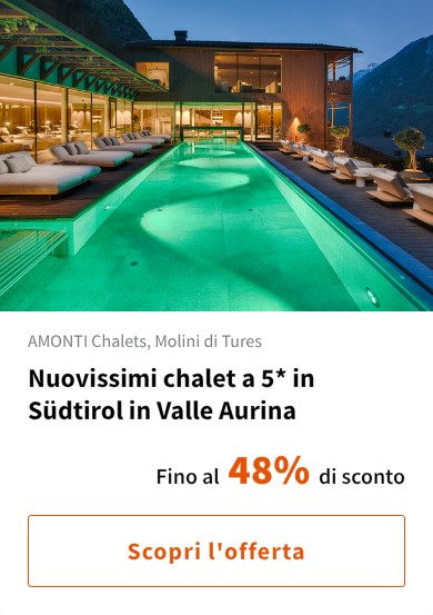 Nuovissimi chalet a 5* in Südtirol in Valle Aurina