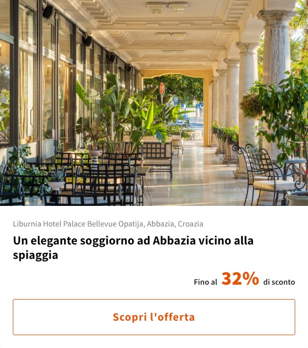 Un elegante soggiorno ad Abbazia vicino alla spiaggia