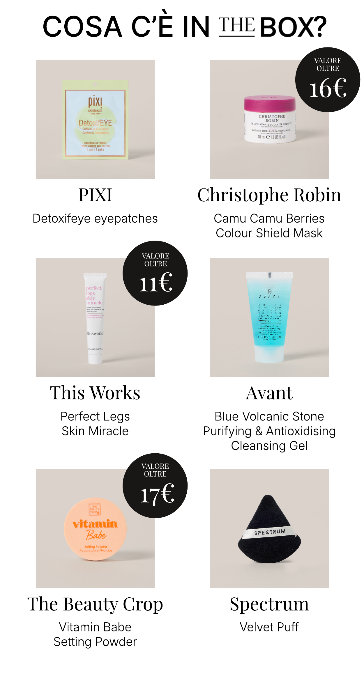 la beauty box dI FEBBRAIO