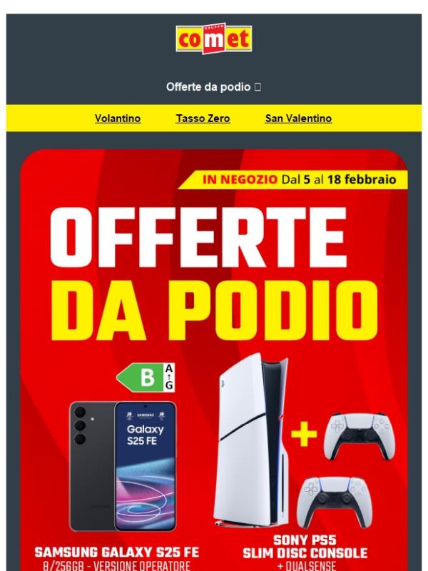 VOLANTINO | Offerte da podio 🏆