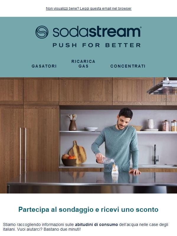 Codice sconto? Partecipa al sondaggio❗