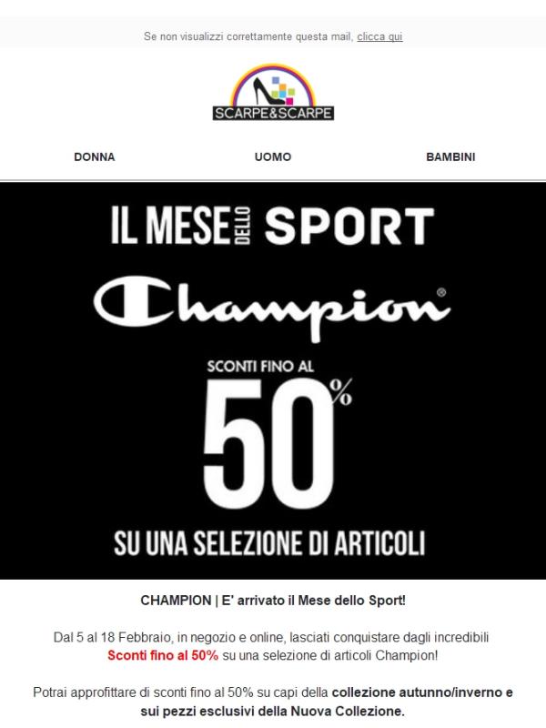 Champion | Sconti fino al -50%