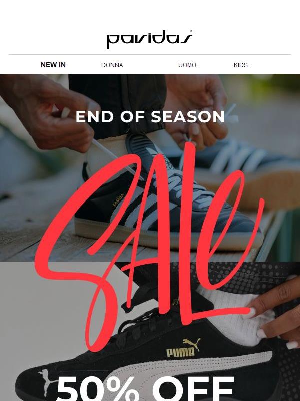 👟 Sneakers Adidas & Puma al 50%