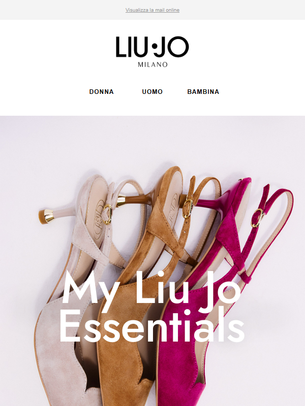 MY LIU JO ESSENTIALS: la nuova collezione