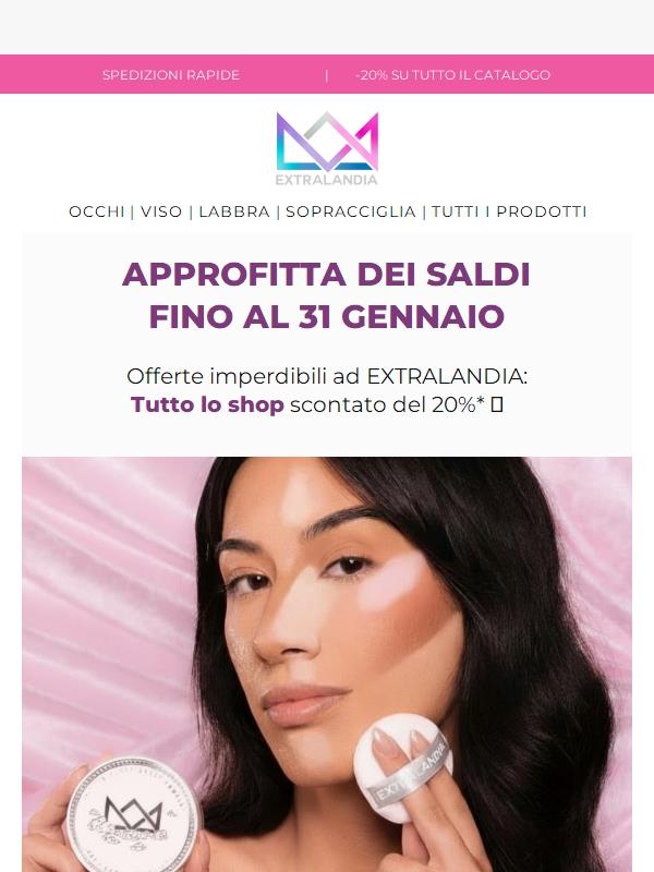 SALDI INVERNALI EXTRALANDIA - LAST CALL