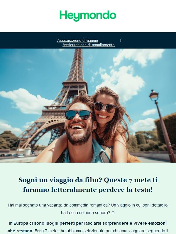 ATTENZIONE: queste mete europee ti faranno innamorare 💚