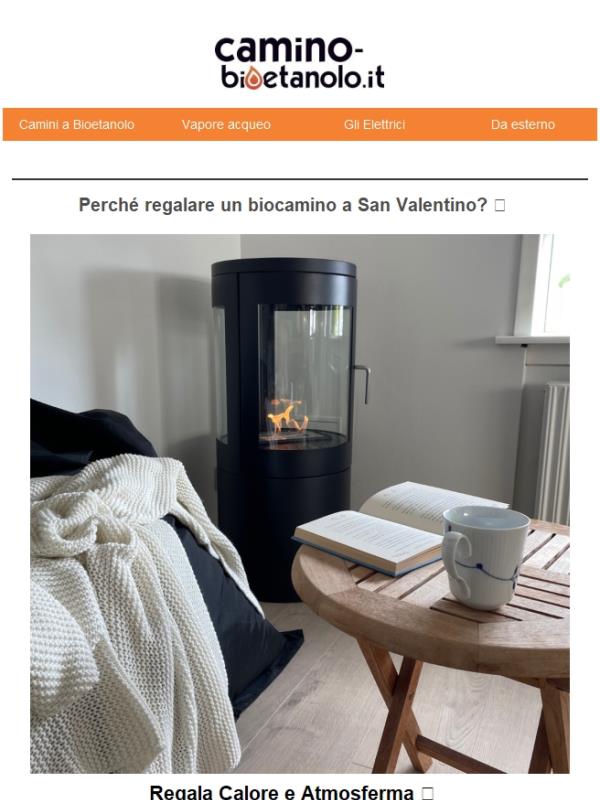 Sempre i soliti regali per San Valentino? Quest'anno regala calore 🔥🧡