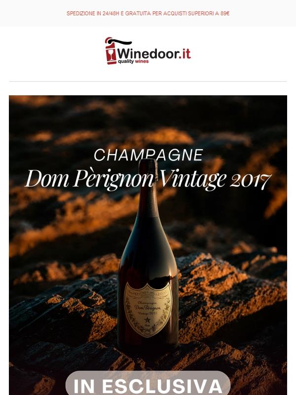 🥂IN ESCLUSIVA: Dom Pèrignon Vintage 2017!