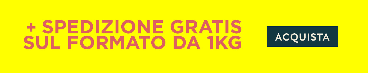 spedizione gratis sul formato da 1kg