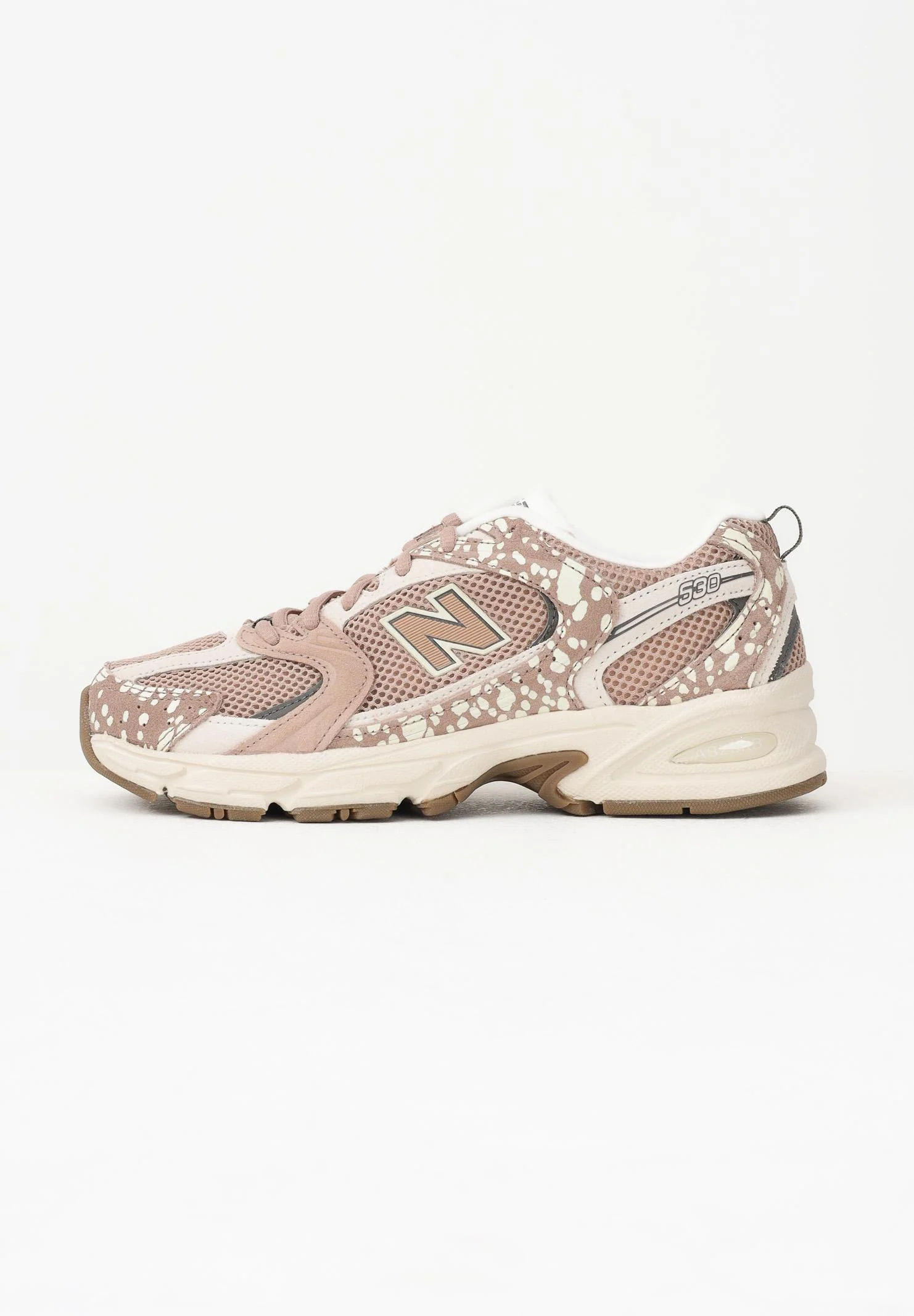 Image of NEW BALANCE Sneakers 530 nude da donna con fantasia