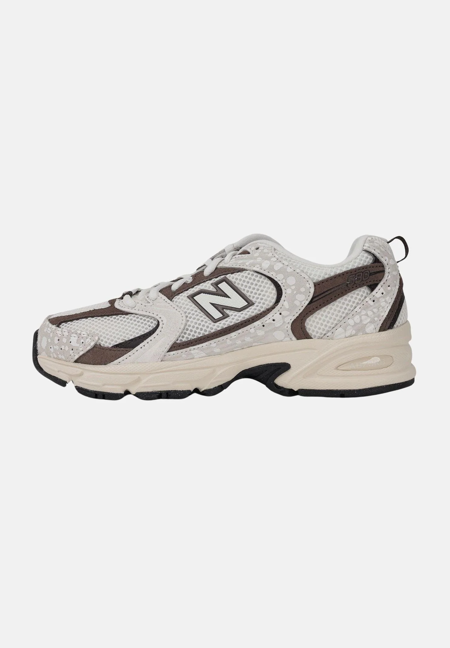 Image of NEW BALANCE Sneakers 530 panna e marroni da donna