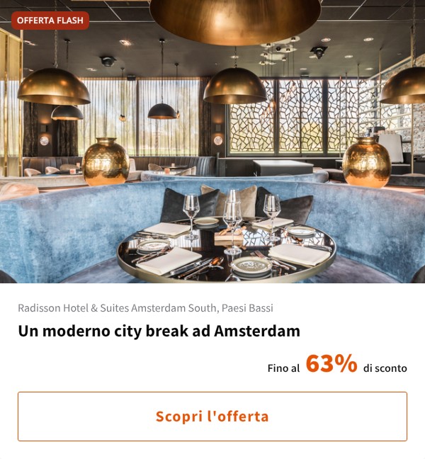 Un moderno city break ad Amsterdam