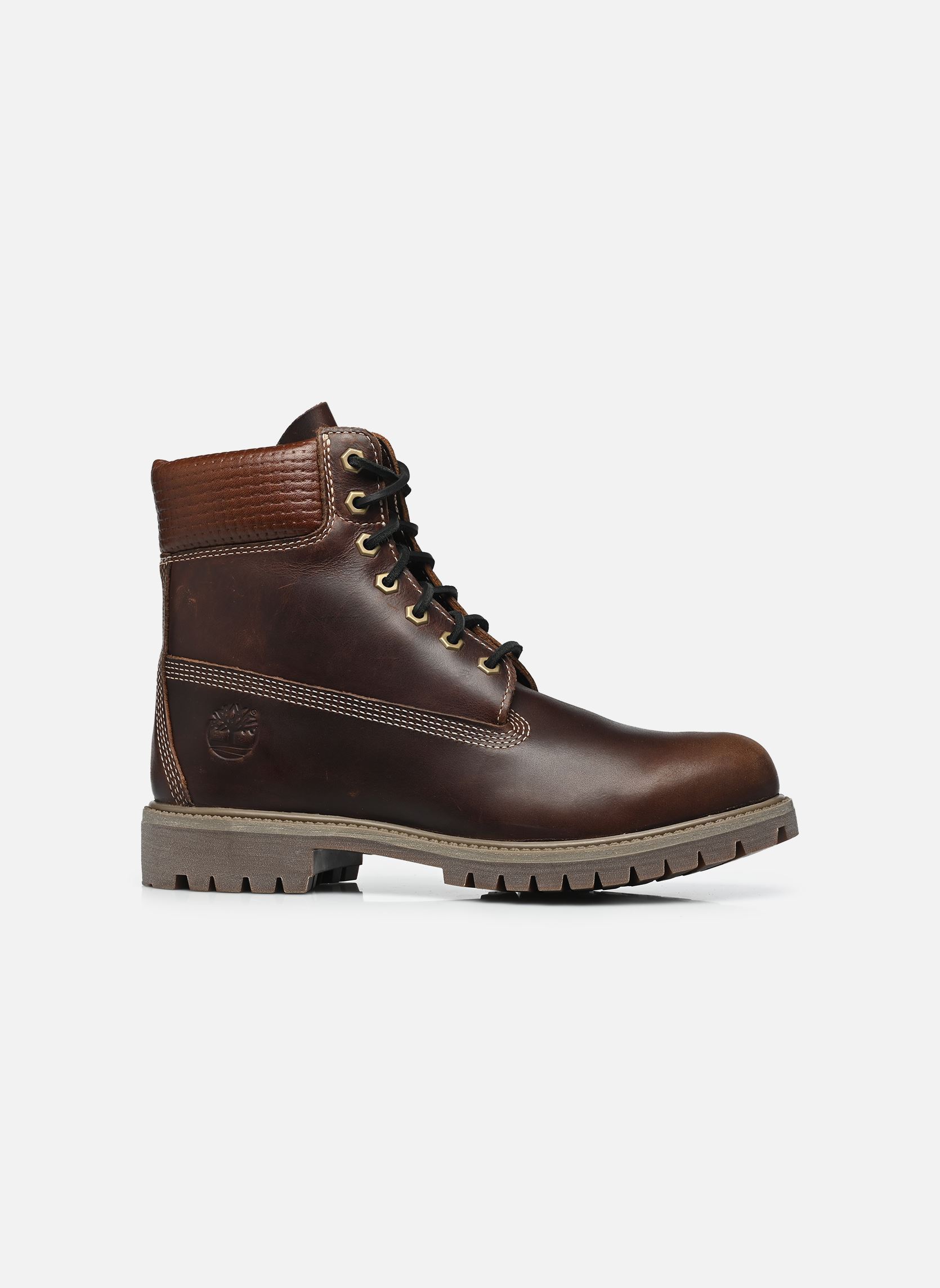 Timberland Stivaletti con lacci Timberland Premium 6 Inch Lace Up Waterproof Boot M uomo marrone