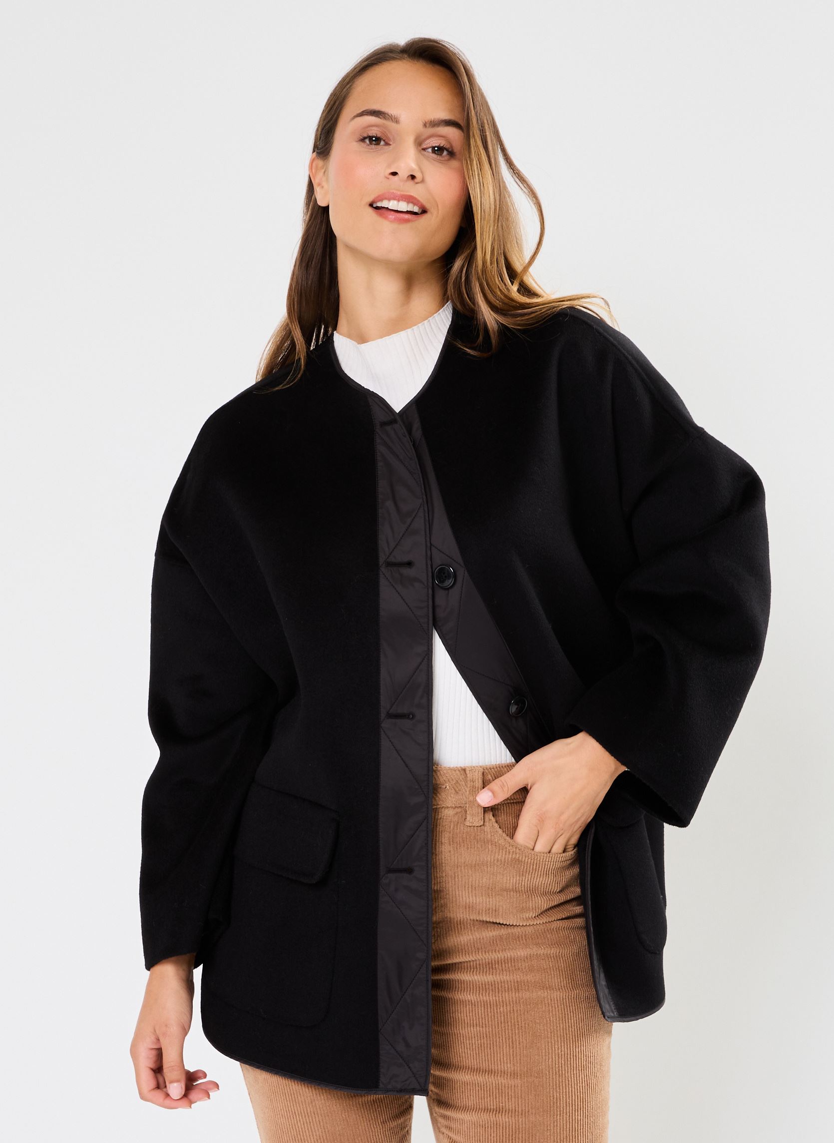 Five Jeans Giacche 41943 VON VESTE donna nero