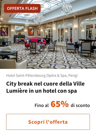 City break nel cuore della Ville Lumière in un hotel con spa