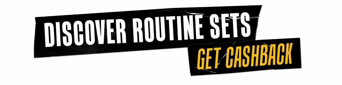 DISCOVER ROUTINE SETS GET CASHBACK