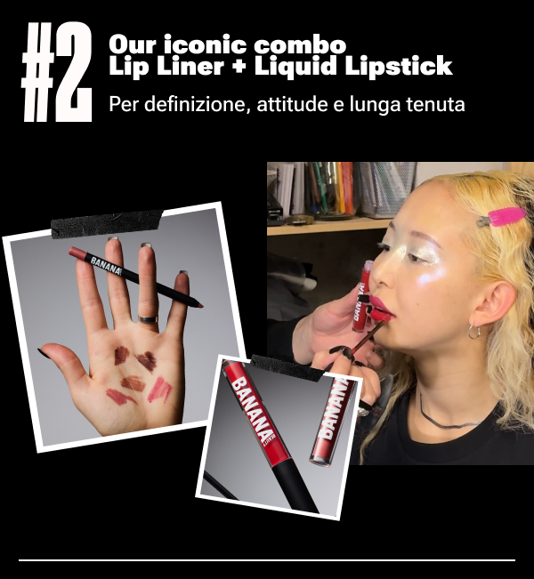 Lip Liner + Liquid Lipstick