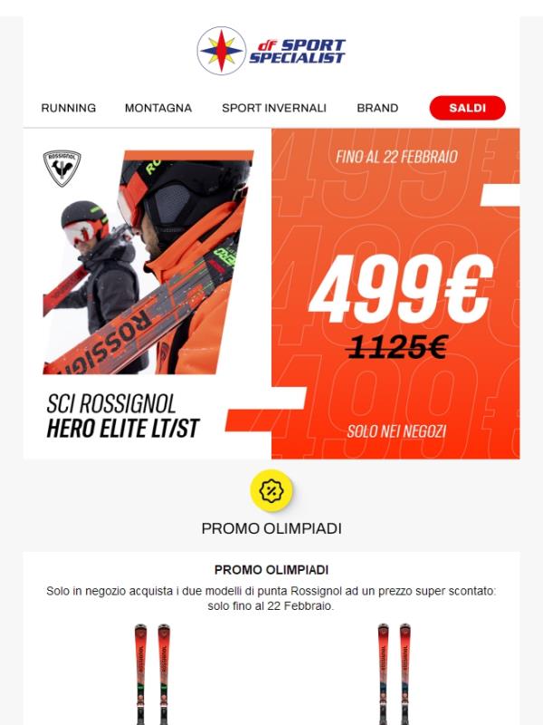 Campioni di Prezzo🏅 Sci Rossignol in offerta ad un prezzo imperdibile