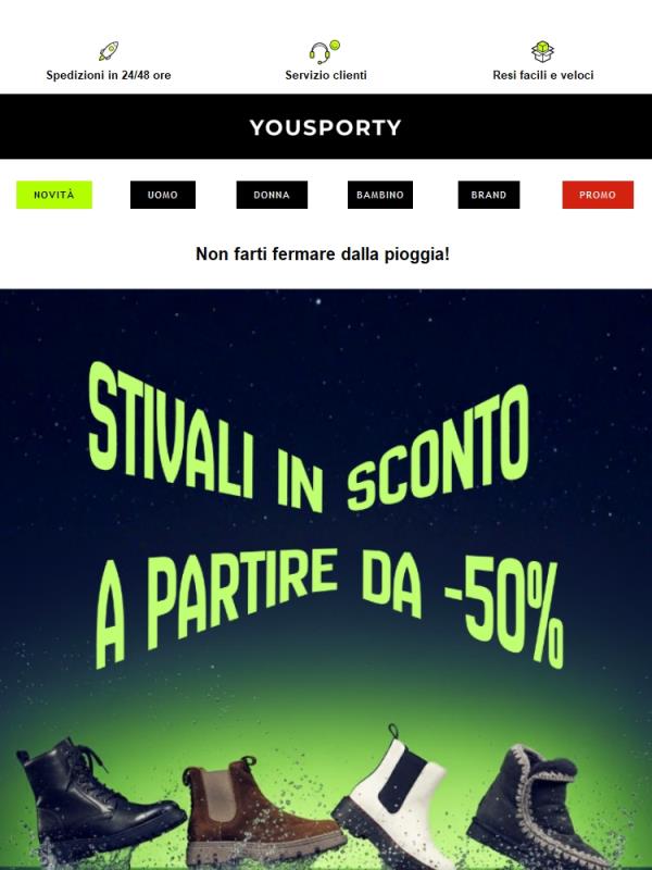 Boots al 50% di sconto! 🥾