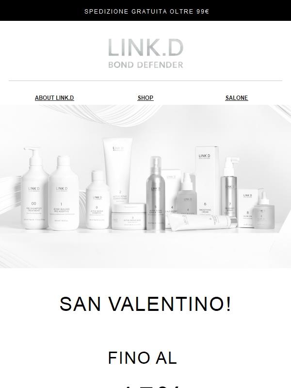 Festeggia San Valentino e regala LINK.D😍