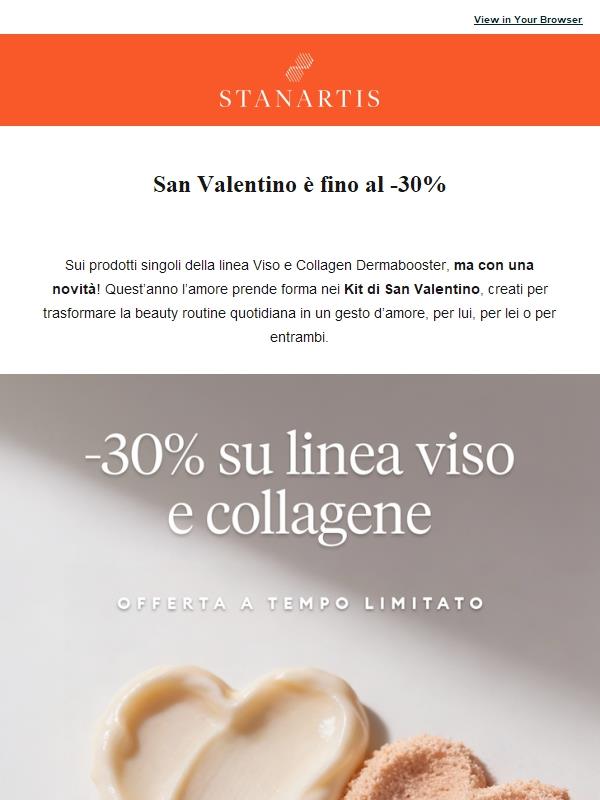 San Valentino fino al -30% + omaggio🎁