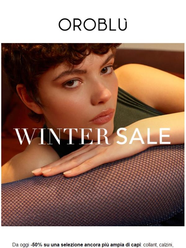 Saldi 💥 Ora -50% e ancora più prodotti