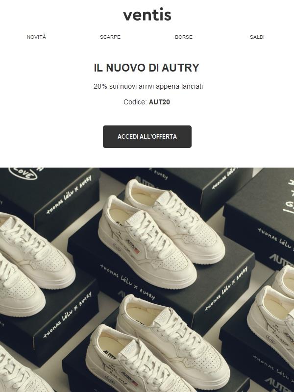 Nuovi arrivi Autry in promozione